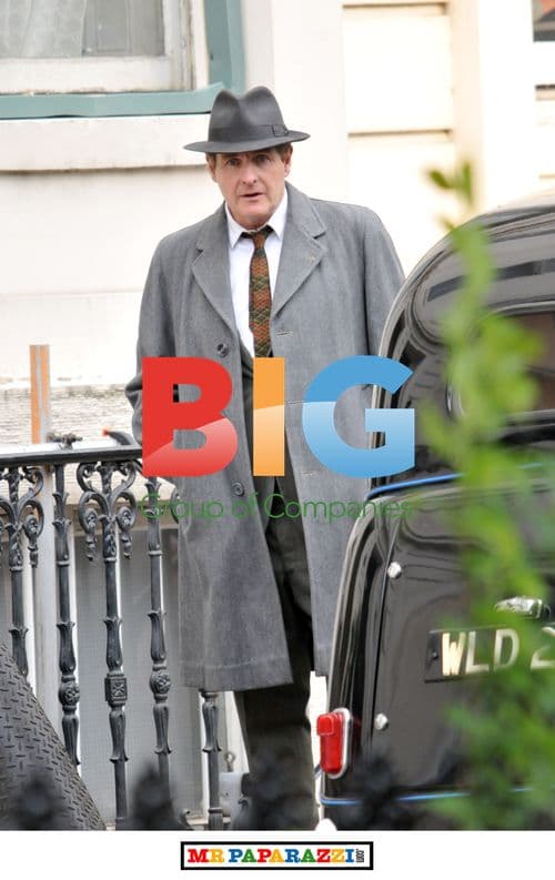 Robert Bathurst filming Hattie Jacques