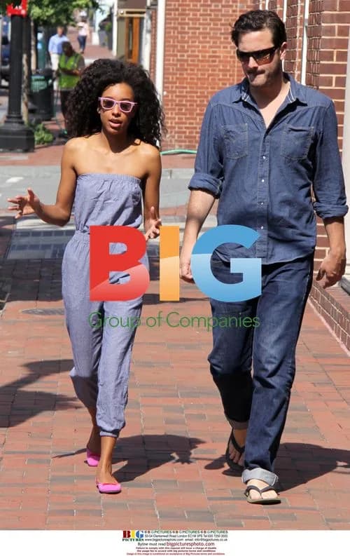 Corinne Bailey Rae Spotted in Georgetown