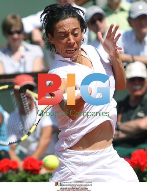 Schiavone Hits Shot in French Open Semifinal