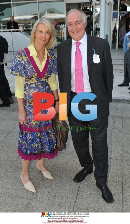 Michael Howard at Epsom Ladies Day