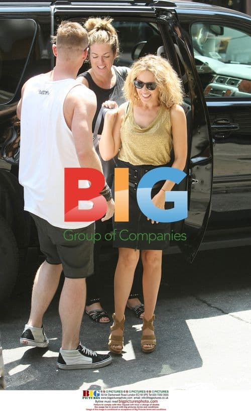 Kylie Minogue Antique Shopping in Manhattan