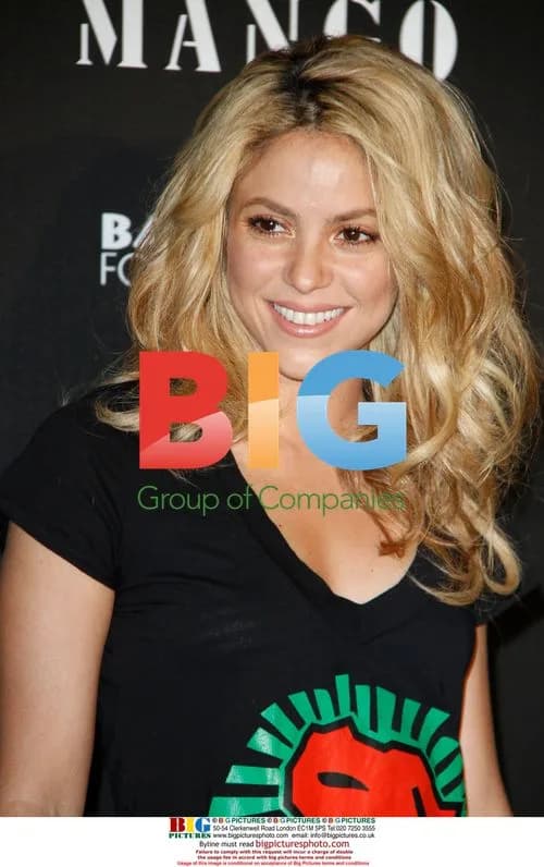 Shakira at Mango World Cup Collection Photocall