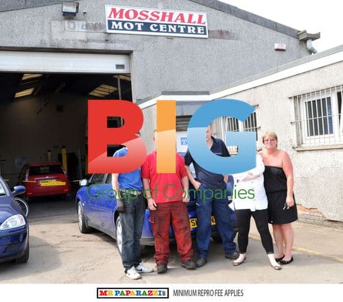 Susan Boyle at Local Motor Garage