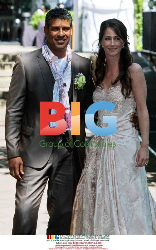 Frank Rijkaard and Stefanie Rucker's Wedding