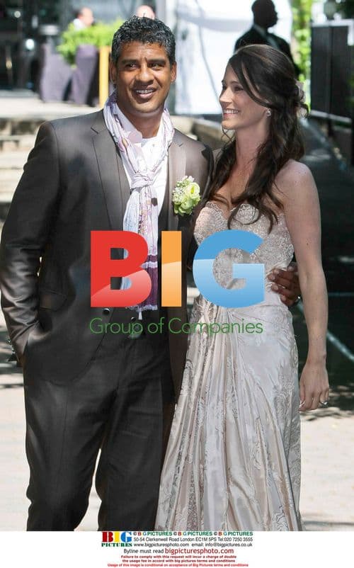 Frank Rijkaard and Stefanie Rucker Wedding
