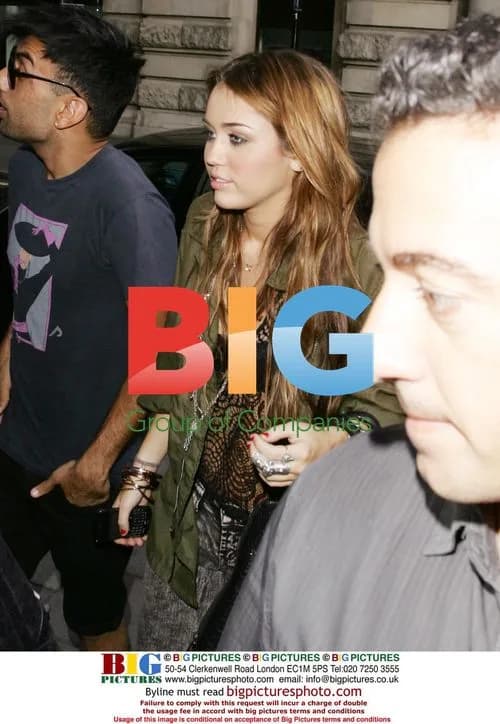 Miley Cyrus spotted in London