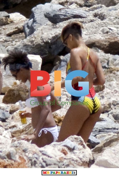 Rihanna Takes a Break in Greece