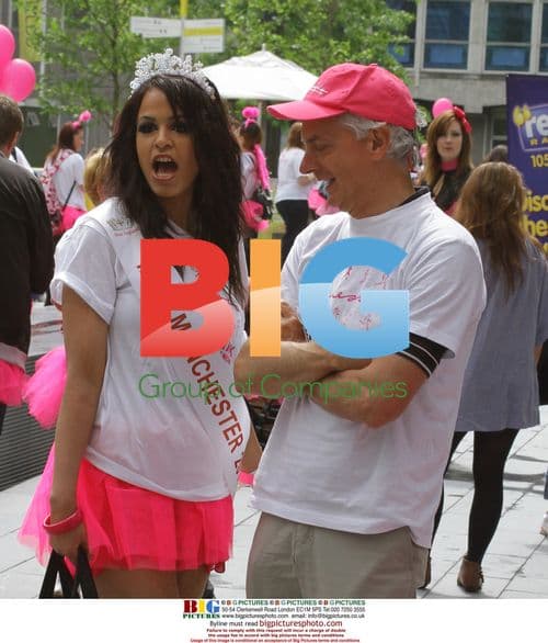 Miss Manchester at Genesis 'Keep Fit & Pink' Walk