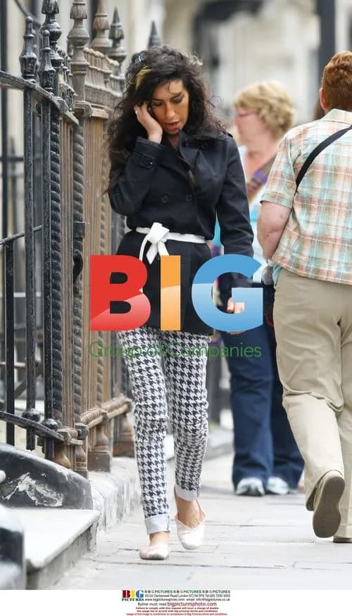 Amy Winehouse Seen Shopping in London
