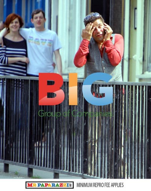 Craig Charles Spotted Outside Pub