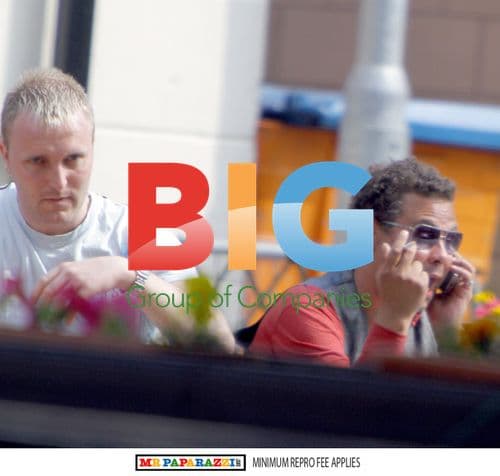 Craig Charles Spotted Having Intense Phone Call