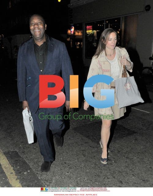 Lenny Henry spotted with mystery woman
