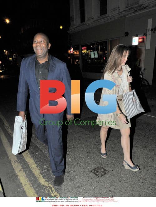 Lenny Henry Spotted with Mystery Woman