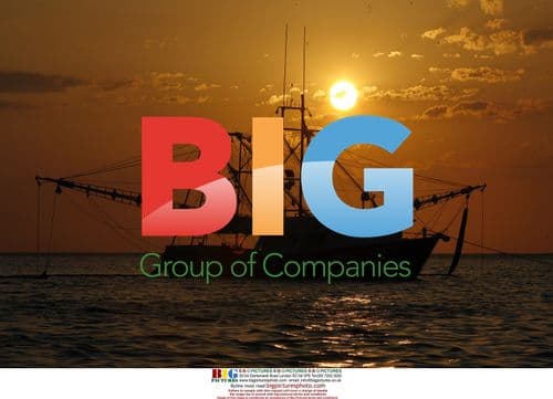 Shrimp boat cleaning up oil spill