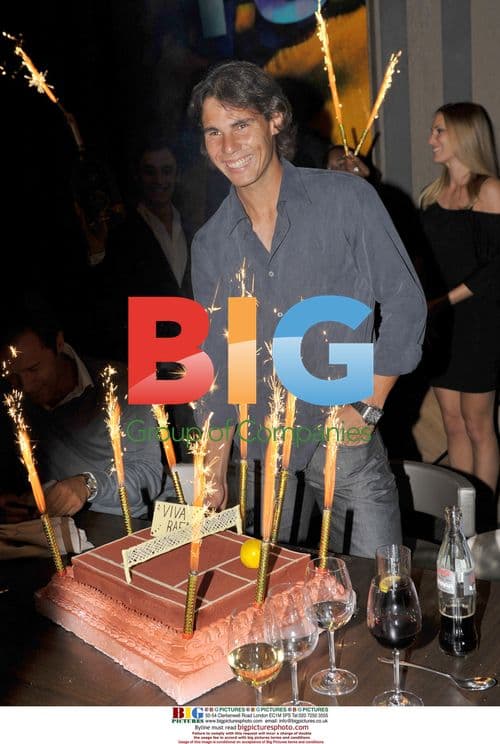 Rafael Nadal Celebrates Victory