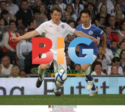 Ben Shepard at Soccer Aid charity match