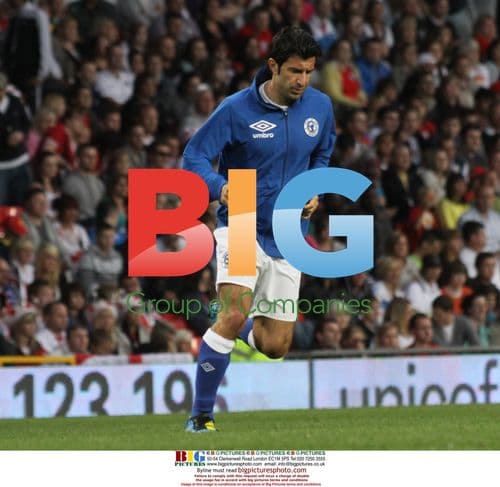 Figo at Soccer Aid event