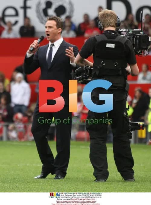 Russell Watson at Soccer Aid 2010