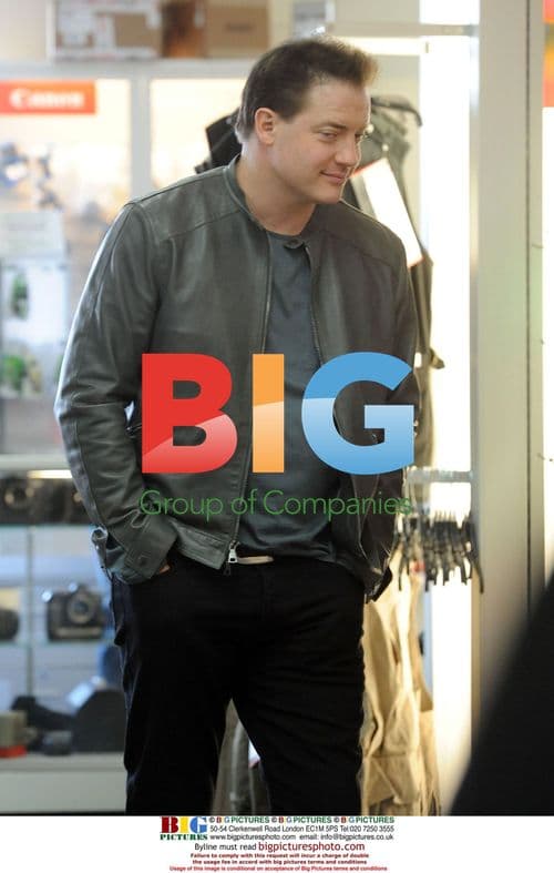 Brendan Fraser Shopping at Samy's Camera