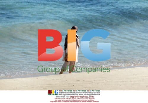 Yusuf Islam (Cat Stevens) and Family at Cottesloe Beach