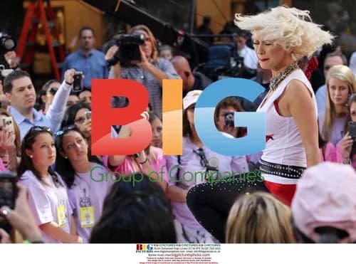 Christina Aguilera Performing at NBC Today Show