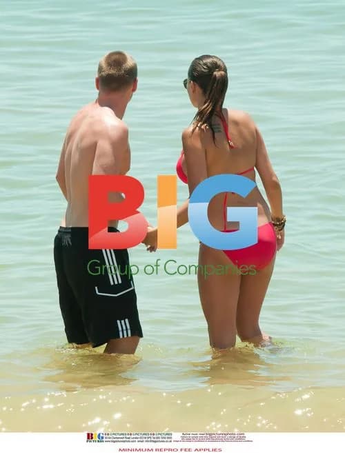 Danielle Lloyd and Jamie O'Hara in Portugal