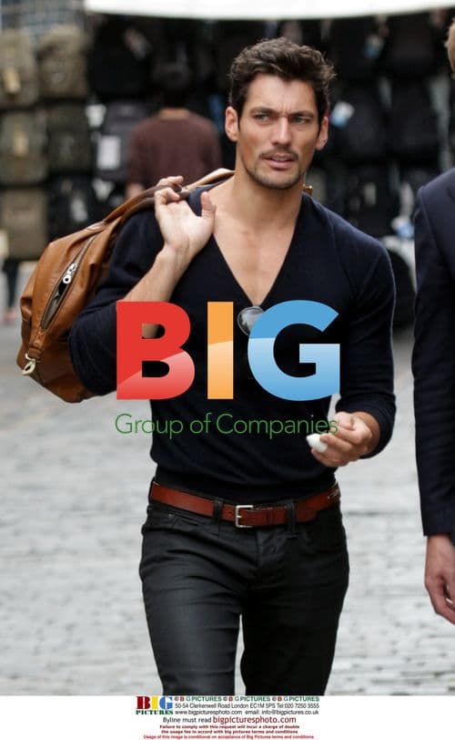 David Gandy Takes Soho Stroll