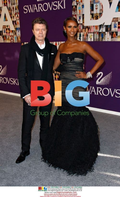 David Bowie and Iman at 2010 CFDA Fashion Awards