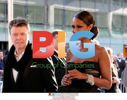David Bowie and Iman at CFDA Fashion Awards