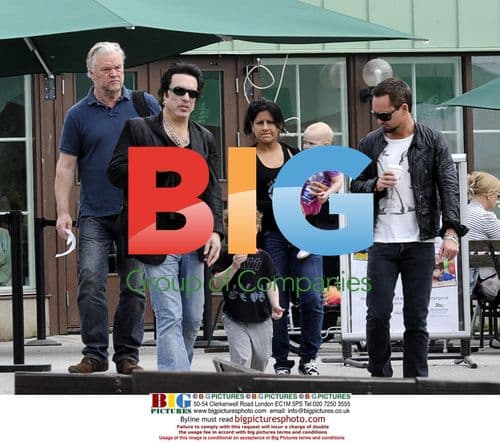 Paul Stanley with Kids at Skansen