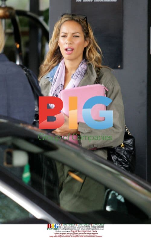 Leona Lewis Leaving Hotel for Concert