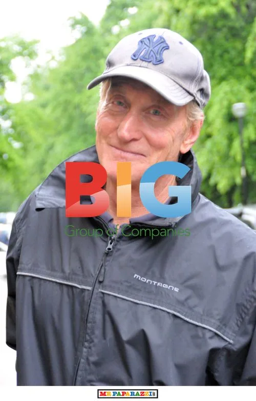 Charles Dance arrives at hotel in Glasgow