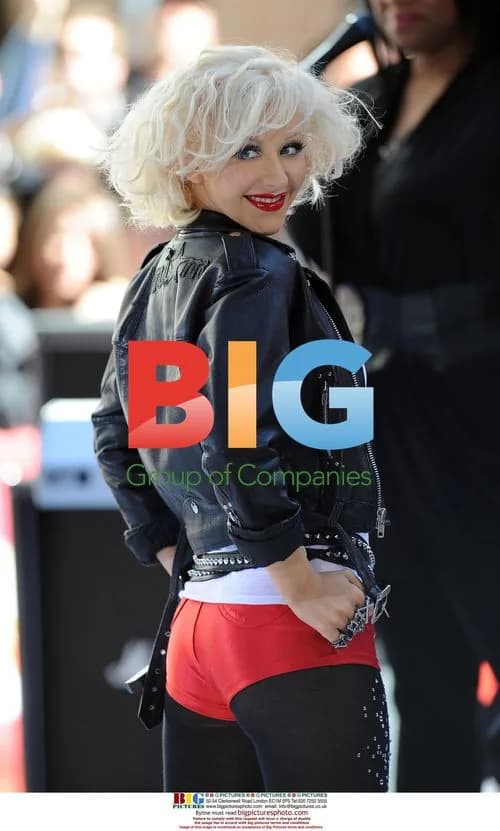 Christina Aguilera performs on 'Today' show