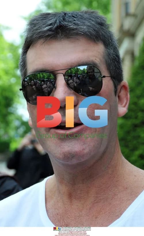 Simon Cowell Arrives for X-Factor Auditions