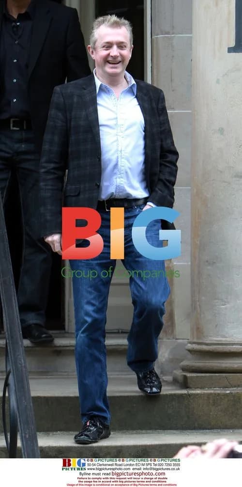 Louis Walsh Leaves Hotel for X-Factor Auditions