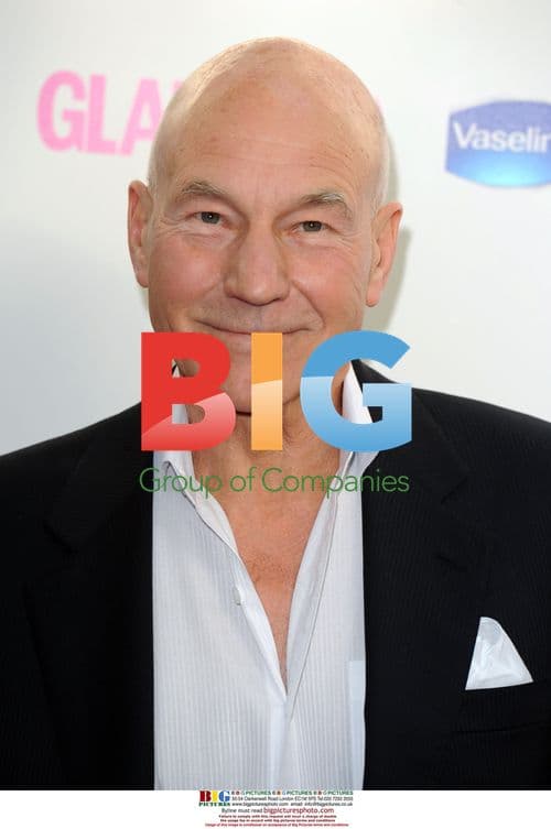 Patrick Stewart at Glamour Awards 2010