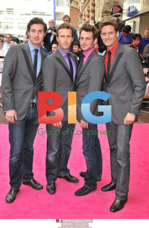 Blake at 'Killers' premiere, London