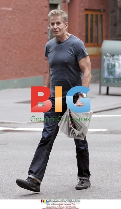 Calvin Klein Strolls Through New York City