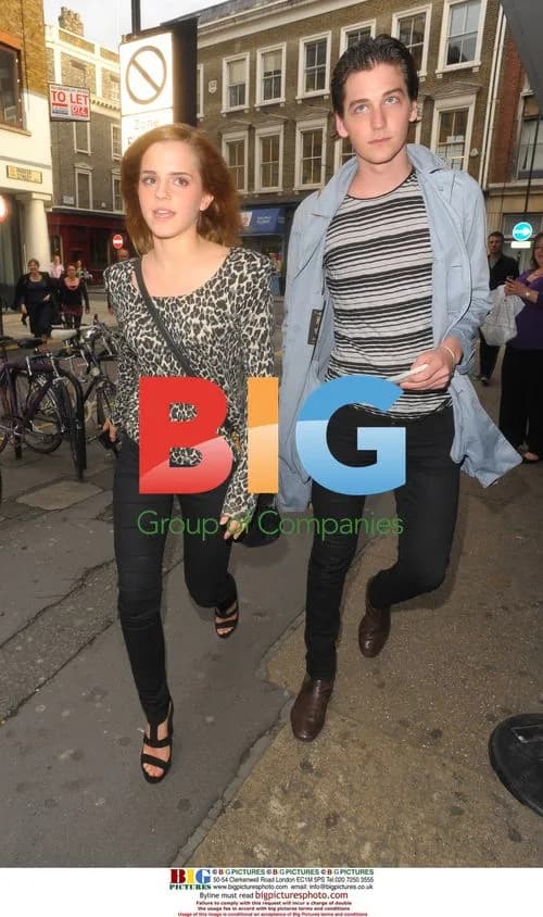 Emma Watson and friend at War Horse