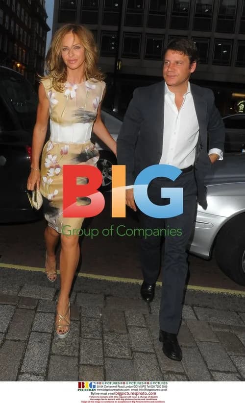 Trinny Woodall and Stefano Bonfiglio at RA Summer Exhibition