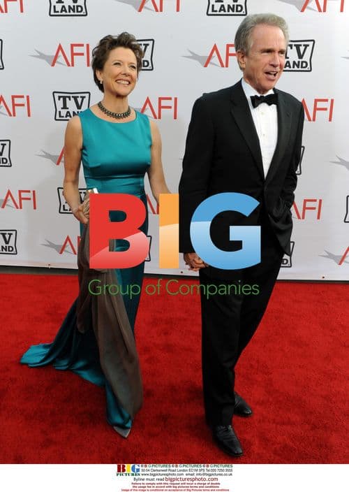 Annette Bening and Warren Beatty at AFI Awards