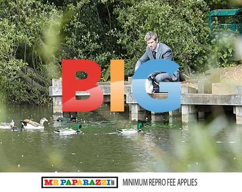David Beckham Impersonator Feeds Ducks