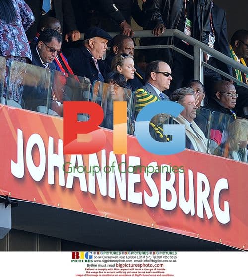 Royals Watch World Cup Match