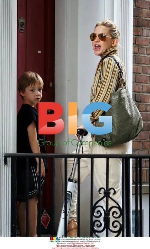 Kate Hudson and son Ryder in Soho, NYC