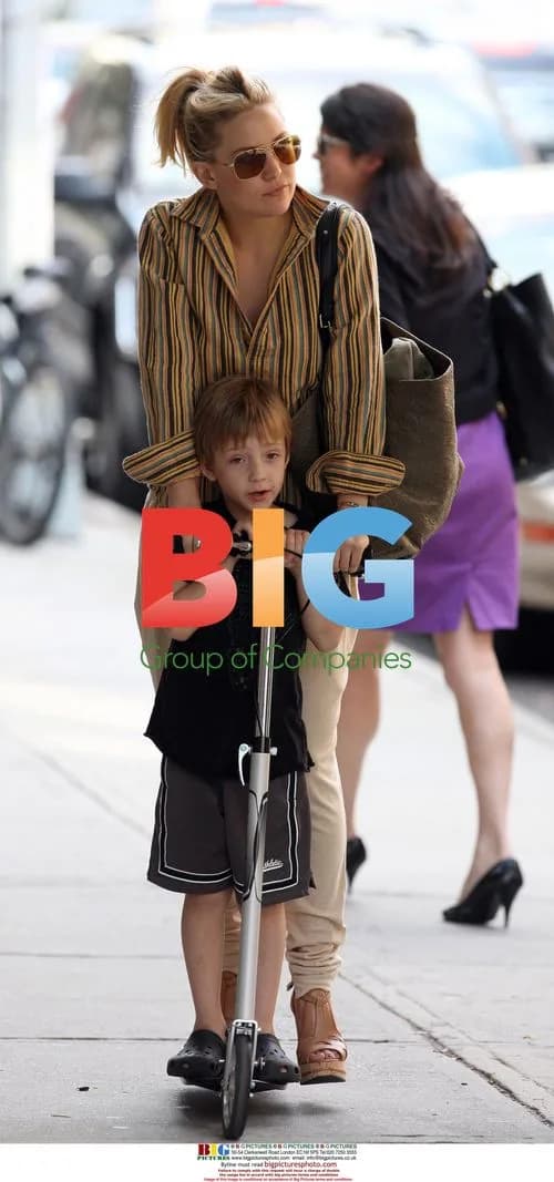 Kate Hudson and son Ryder out in NYC