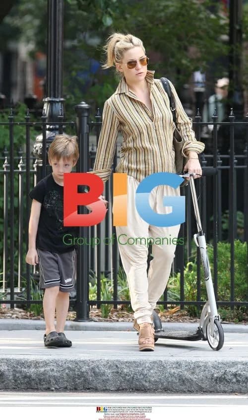Kate Hudson and son Ryder in NYC