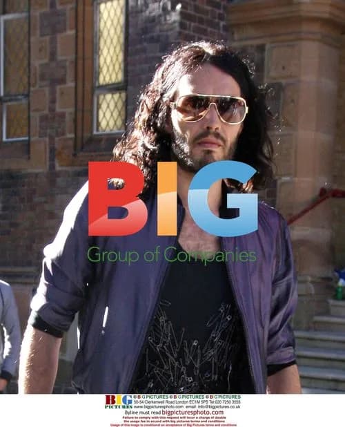 Russell Brand Leaving Meeting in Sydney