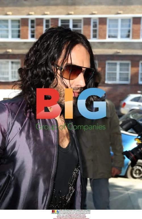 Russell Brand Attends Meeting in Sydney