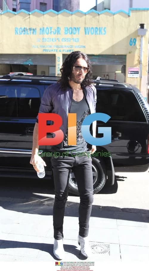Russell Brand at Meeting in Sydney