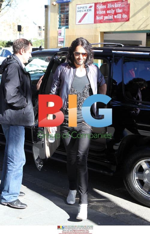 Russell Brand at Meeting in Sydney